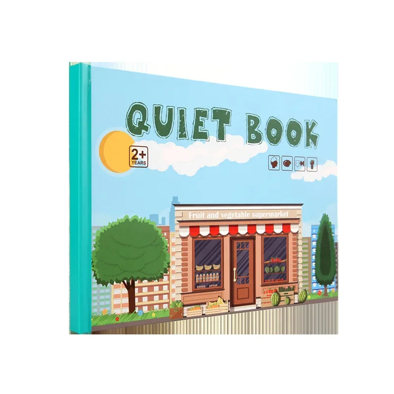 (🎁Last Day 49% OFF)🔥Keep Your Kids Away From Electronics - Early Education Enlightenment Quiet Sticker Toy