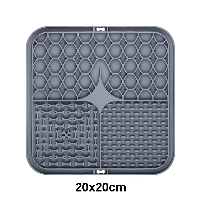 π¦΄πΆ Slow Feed Lick Mat β Fun & Calming Silicone Plate for Happy Dogs! πΎπ§ββοΈβ¨