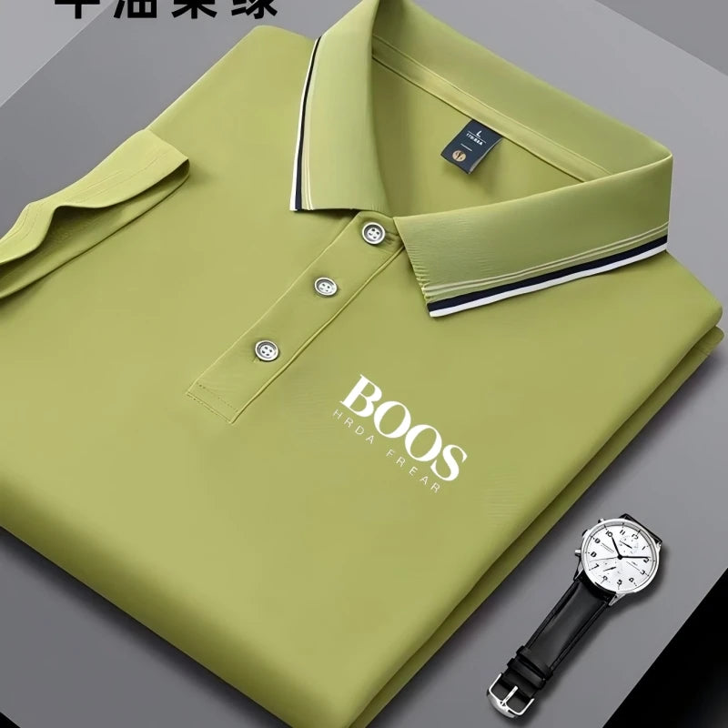 πΌπ₯ Sharp & Breezy! π Embroidered Polo for Men ππ