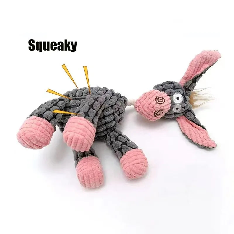Plush Squeaky Dog Toy 🔥