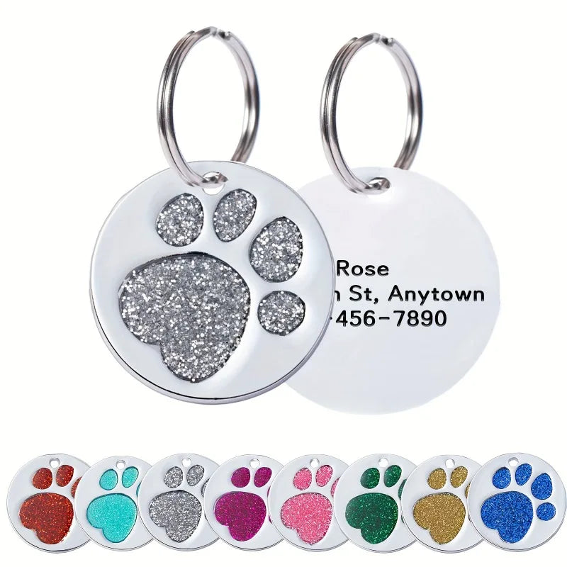 β¨ Custom Engraved Pet ID Tag β Anti-Lost Pendant for Cats & Dogs πΆπ±