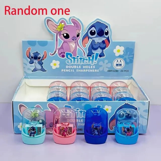 βοΈπ Disney Stitch Pencil Case β 12 Vibrant Colored Pencils with Awesome Cartoon Design! πΎπ