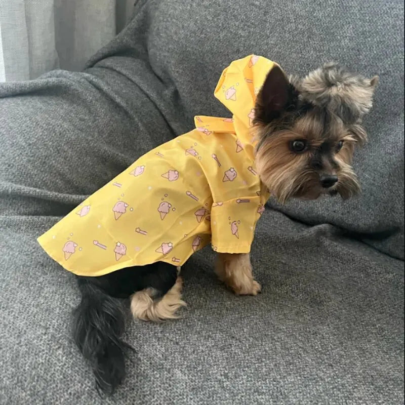 π§οΈπ Waterproof Summer Dog Raincoat β Stylish & Lightweight!