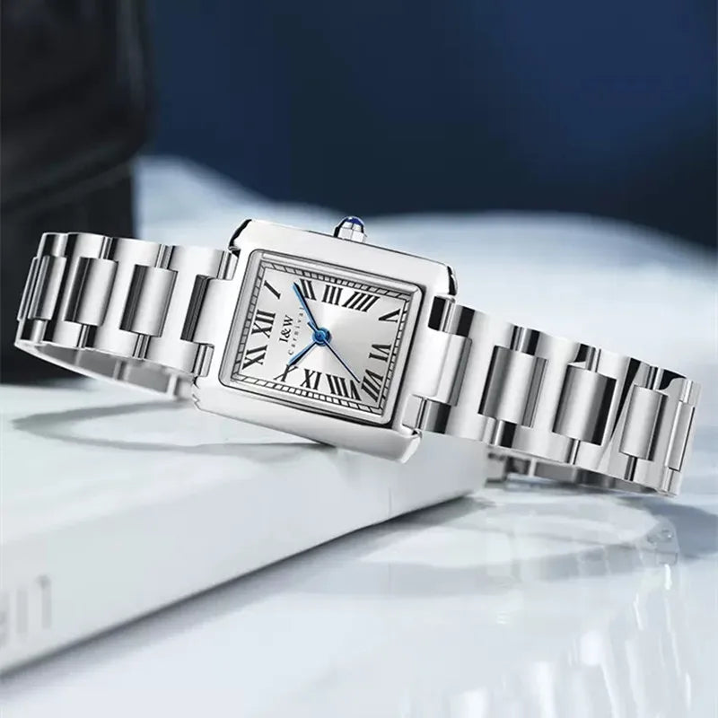 ✨ CARNIVAL Luxury Silver Dress Watch – Elegance That Never Quits