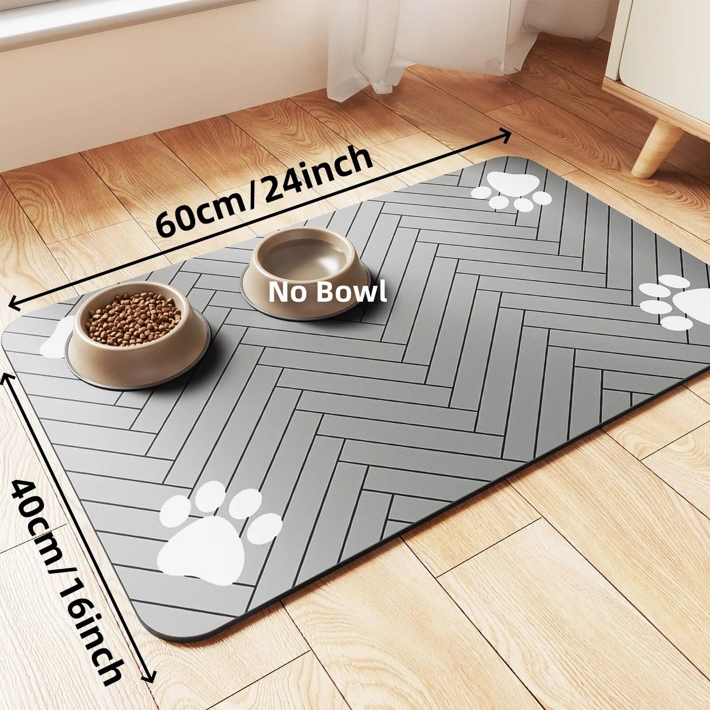 πΎπ§ Waterproof Absorbent Pet Feeding Mat β Quick Dry!
