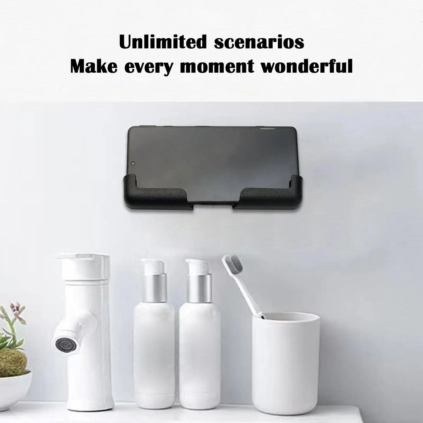 π± S0O8 Self-Adhesive Phone Holder β Hands-Free Viewing Anywhere!