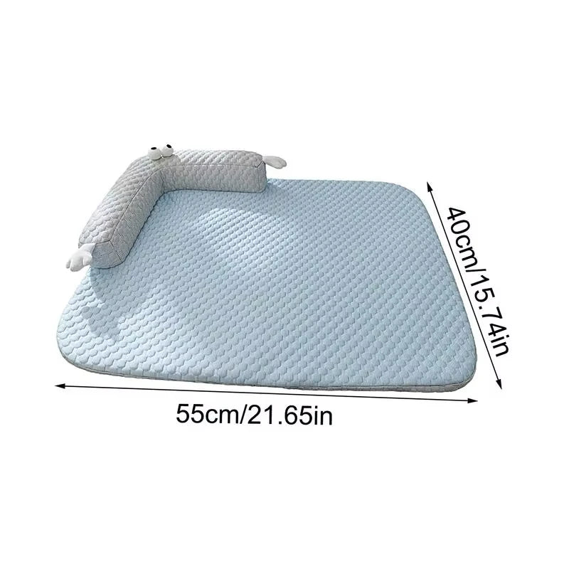 ❄️🐾 Summer Cooling Pad – Breathable & Washable for Pets!