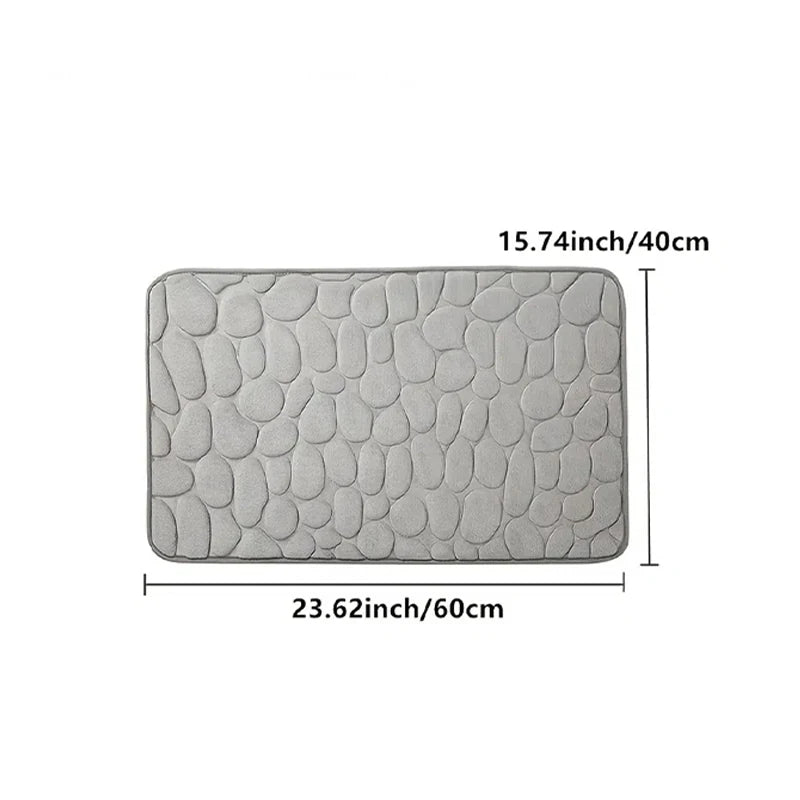 🚿 CANNER Cobblestone Bath Mat – Luxury Safety Meets Spa-Like Comfort!