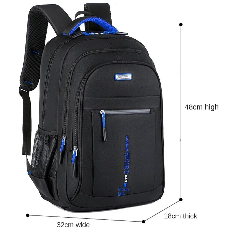 ๐๐ผ Luxury Men's Oxford Fabric Backpack โ Waterproof & Stylish for Every Occasion! ๐ง๏ธ๐ป