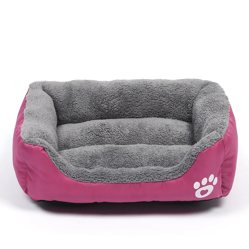 "ποΈπΆ Plush Large Dog Bed β Waterproof, Washable & Cozy for All Seasons! π±β¨πΎ"