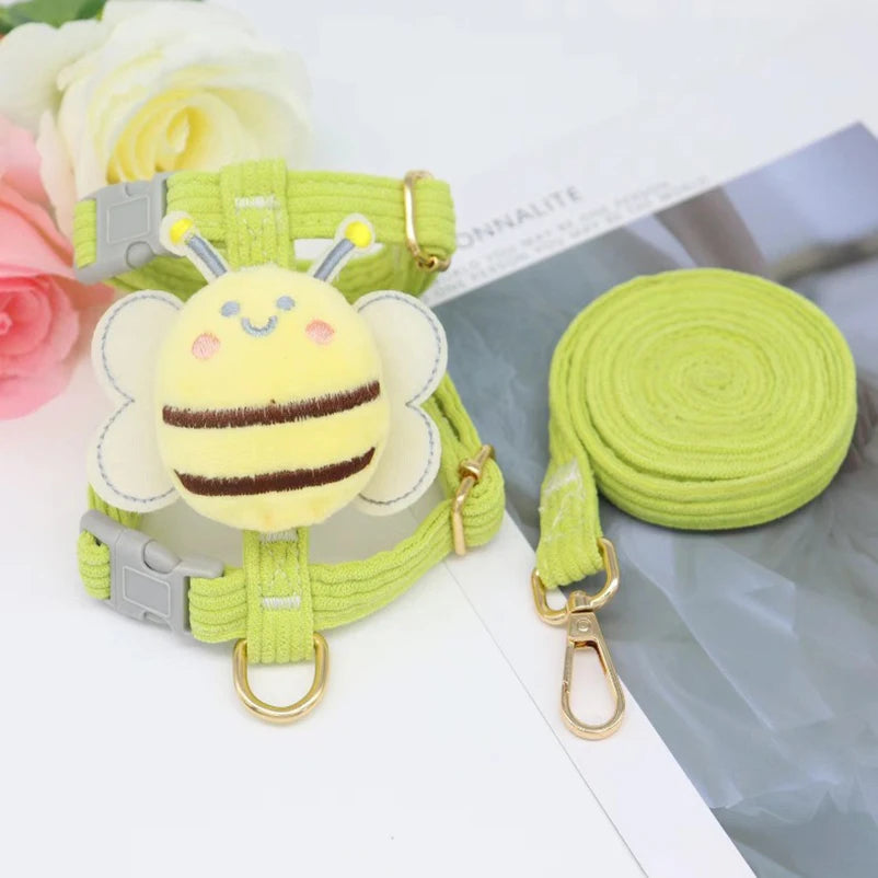 πΆπΎ Harness & Leash Set β Comfy Walks for Small Pets!