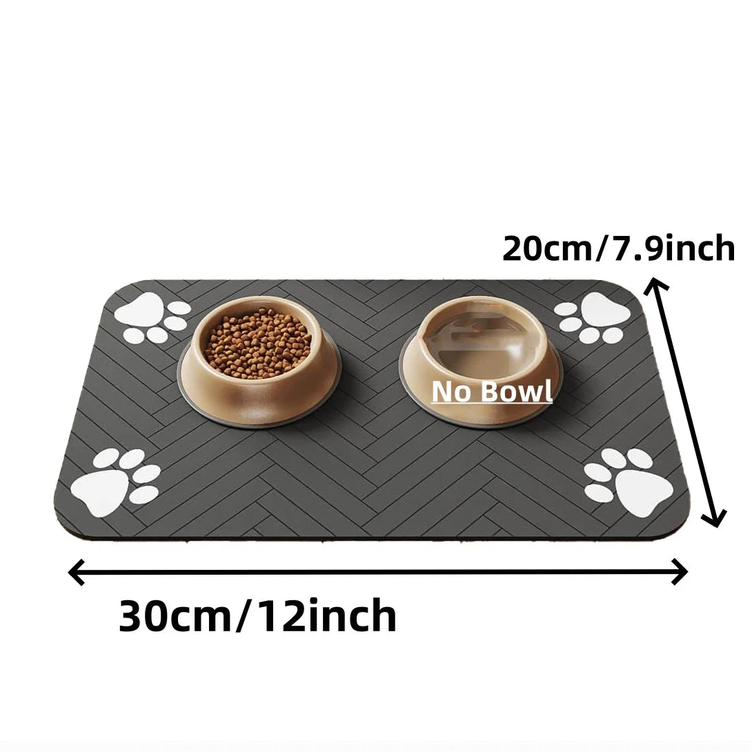 πΎπ§ Waterproof Absorbent Pet Feeding Mat β Quick Dry!