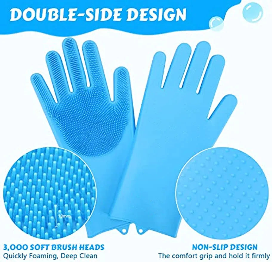🧤🐾 Grooming Bath Glove – Scrub, Massage & De-Shed!
