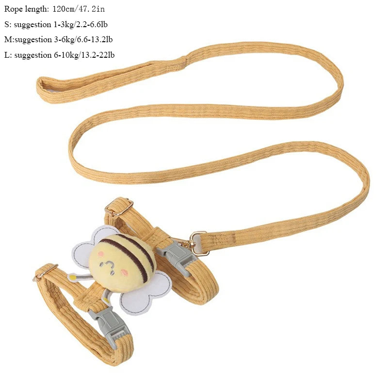 πΆπΎ Harness & Leash Set β Comfy Walks for Small Pets!
