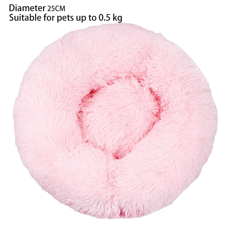 π±ποΈ Soft Round Cat Nest β Cozy, Washable & Perfect for Kittens & Small Dogs!