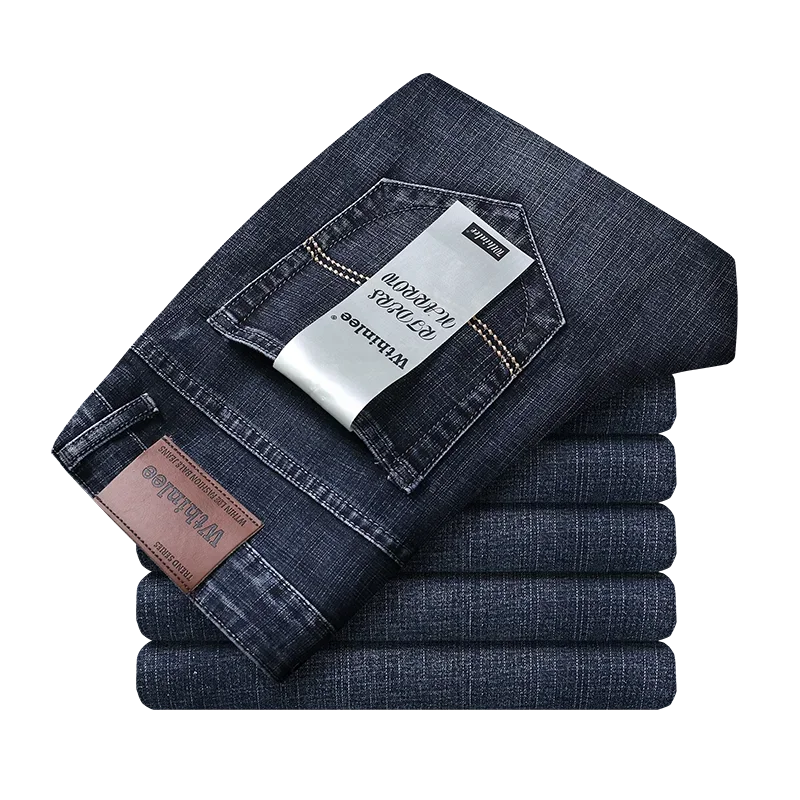 π 2025 Classic Men's Jeans β Stretch Denim for All Seasons π΅β« Casual & Workwear ππ§ββοΈ