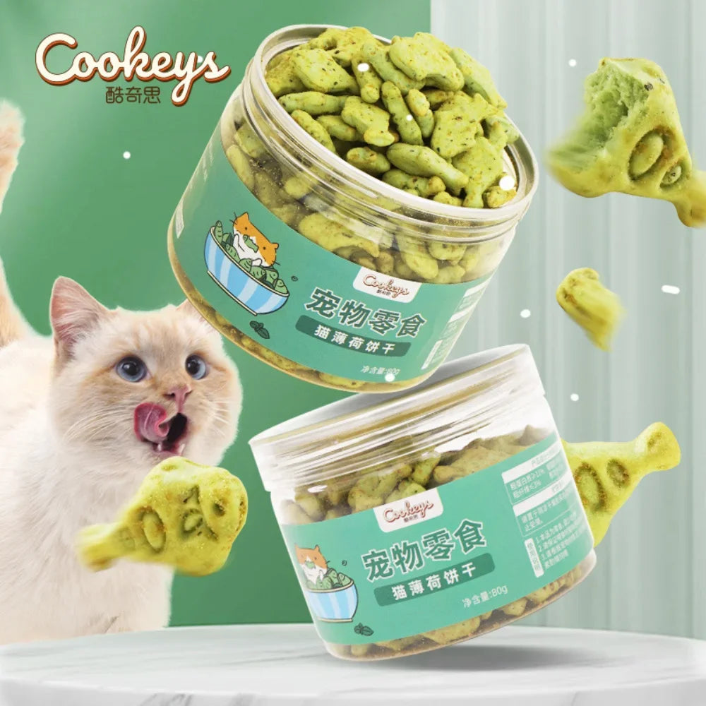πͺπ± Cat Mint Biscuits β Tasty, Nutritious Treats for Molar Health & Happy Paws! πΎπβ¨