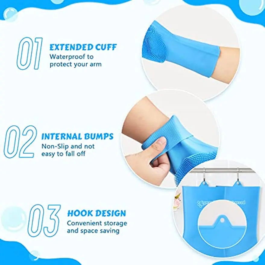 🧤🐾 Grooming Bath Glove – Scrub, Massage & De-Shed!