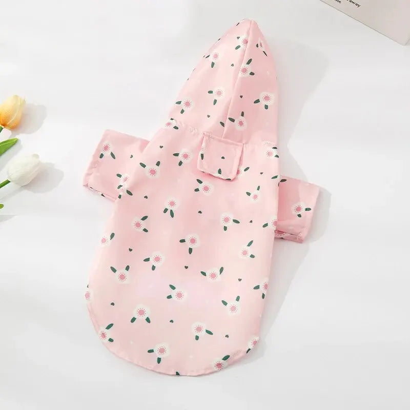 π§οΈπ Waterproof Summer Dog Raincoat β Stylish & Lightweight!