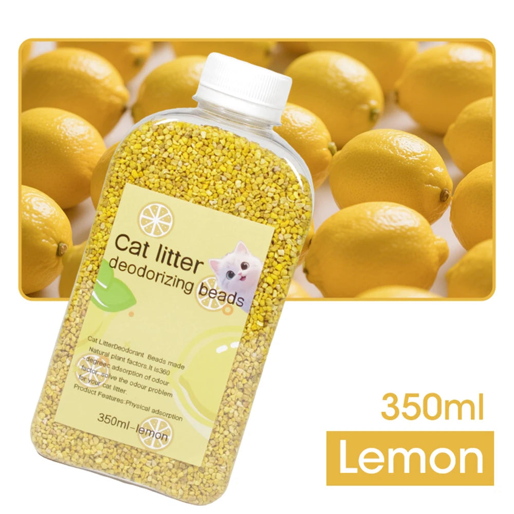 **๐ฟ Cat Litter Deodorizer Beads โ Banish Litter Box Smells in Seconds!