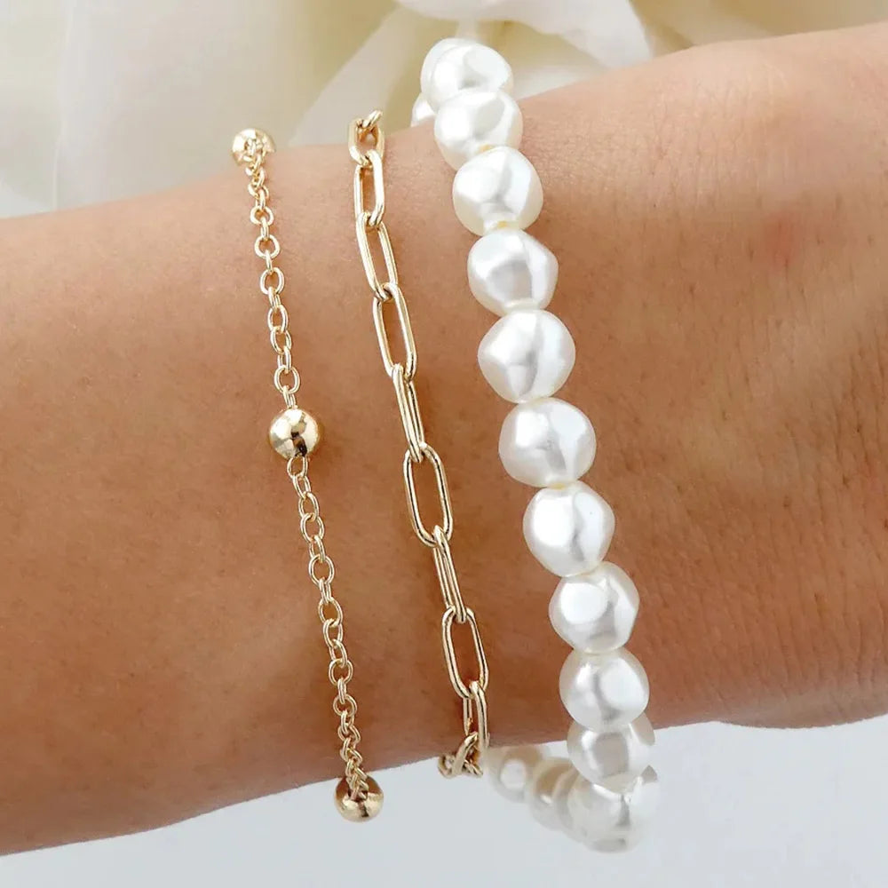 π BLS-MIRACLE Vintage Pearl Bracelet β Timeless Elegance Meets Boho Chic!