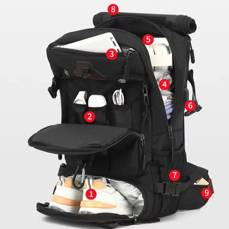 πβοΈ XOKY 80L Travel Bag β Spacious, Secure & Organized All-in-One! ππ§οΈ
