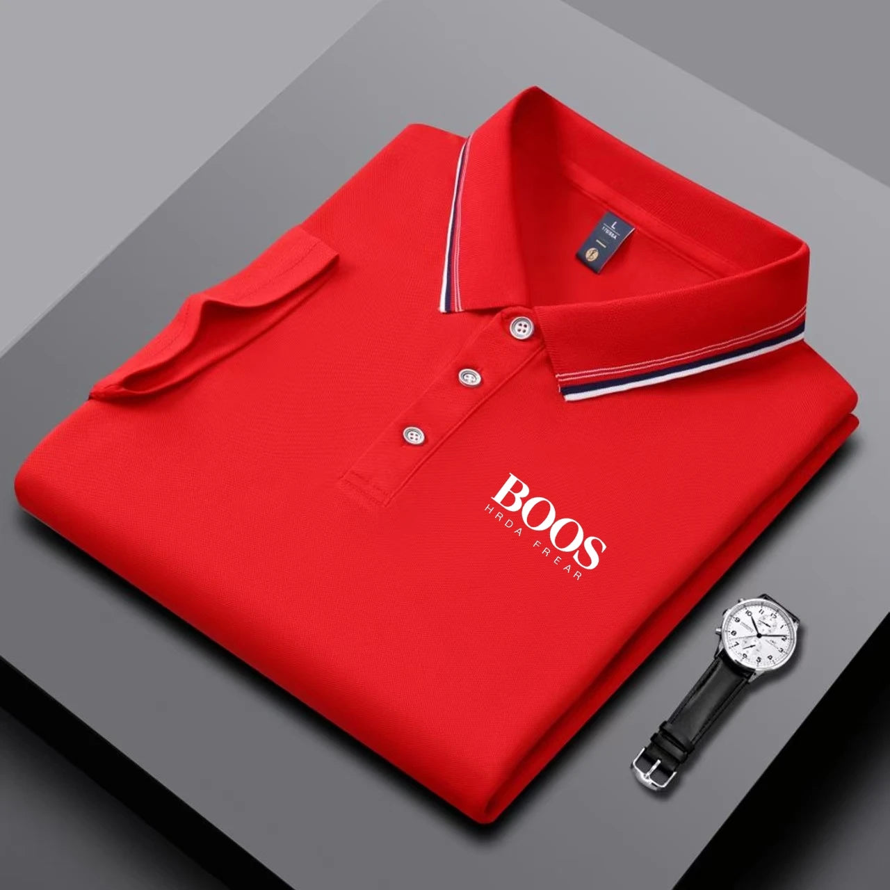 πΌπ₯ Sharp & Breezy! π Embroidered Polo for Men ππ