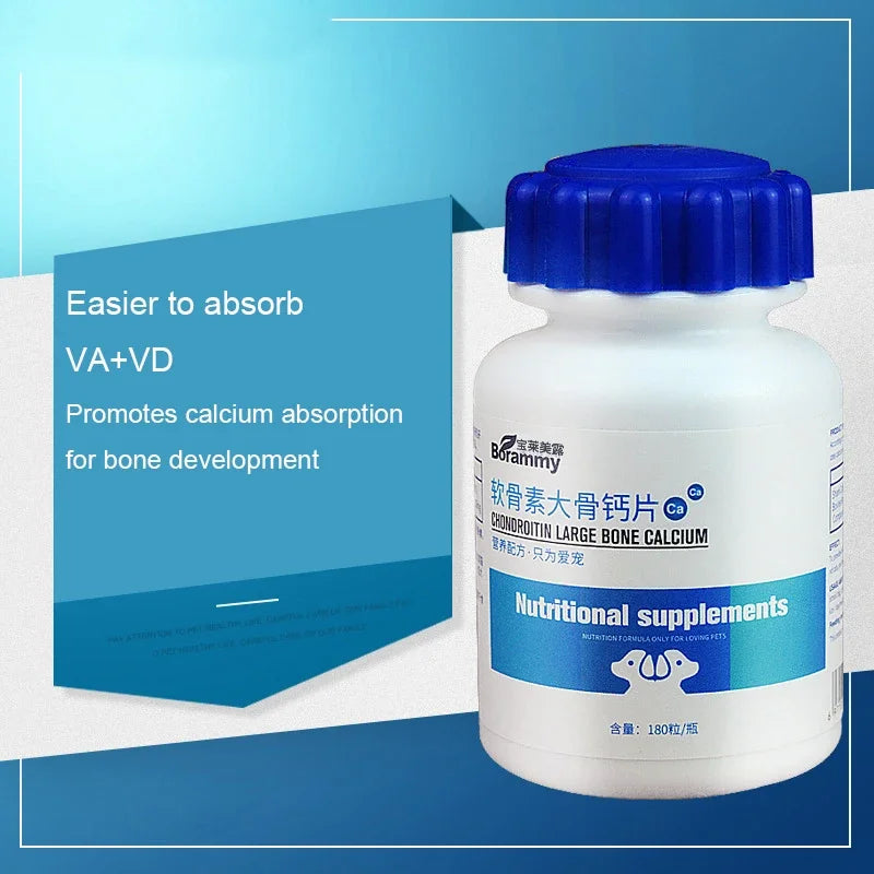 ๐ถ๐ Chondroitin & Calcium Tablets โ Strong Bones for Puppies!
