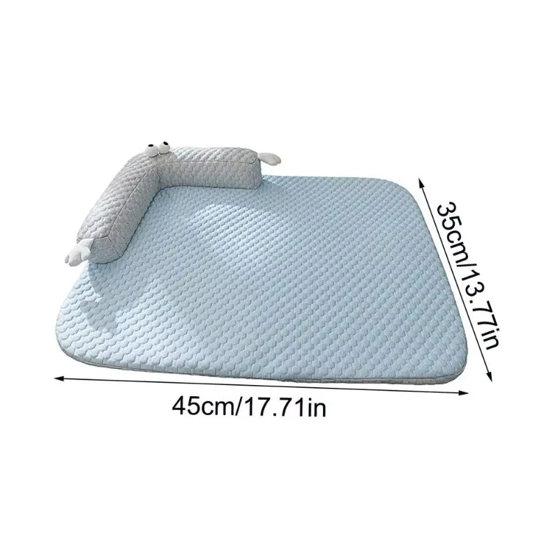 ❄️🐾 Summer Cooling Pad – Breathable & Washable for Pets!