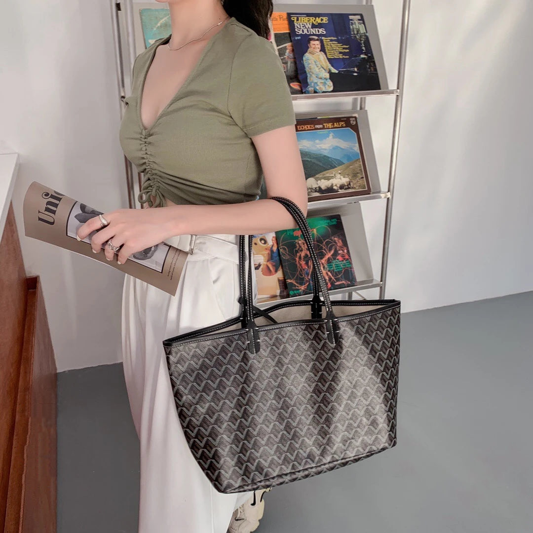 👜💎 A+++++ Leather Tote Bag | Large Capacity Women’s Shoulder & Shopping Handbag – Designer Style with Sturdy Handles