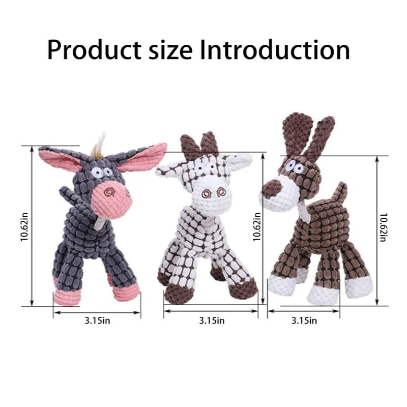 Plush Squeaky Dog Toy 🔥