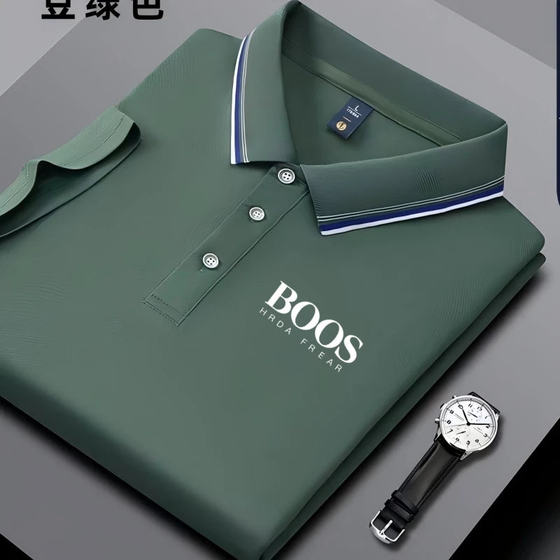 πΌπ₯ Sharp & Breezy! π Embroidered Polo for Men ππ