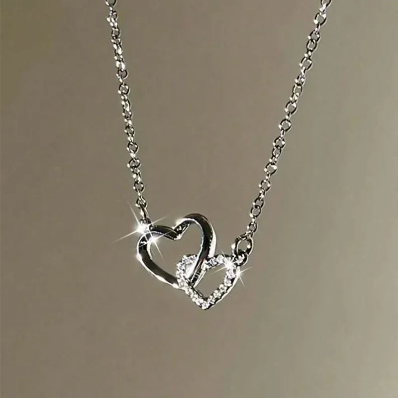 π 3-Piece Vintage Heart Necklace β Pearl & Gold Layered Chains for Women ππ§‘