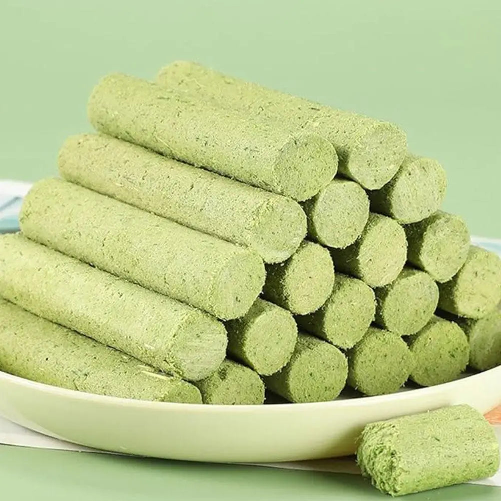 🌿🐱 6-Pack Cat Grass Sticks – Natural Teeth Grinding & Hairball Control for Kittens! 🐾✨