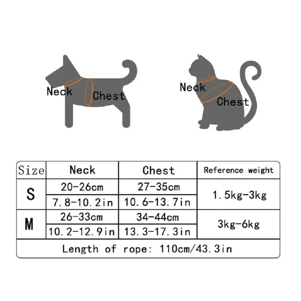 πΎπ Breathable Adjustable Pet Harness & Leash β Easy & Comfy!
