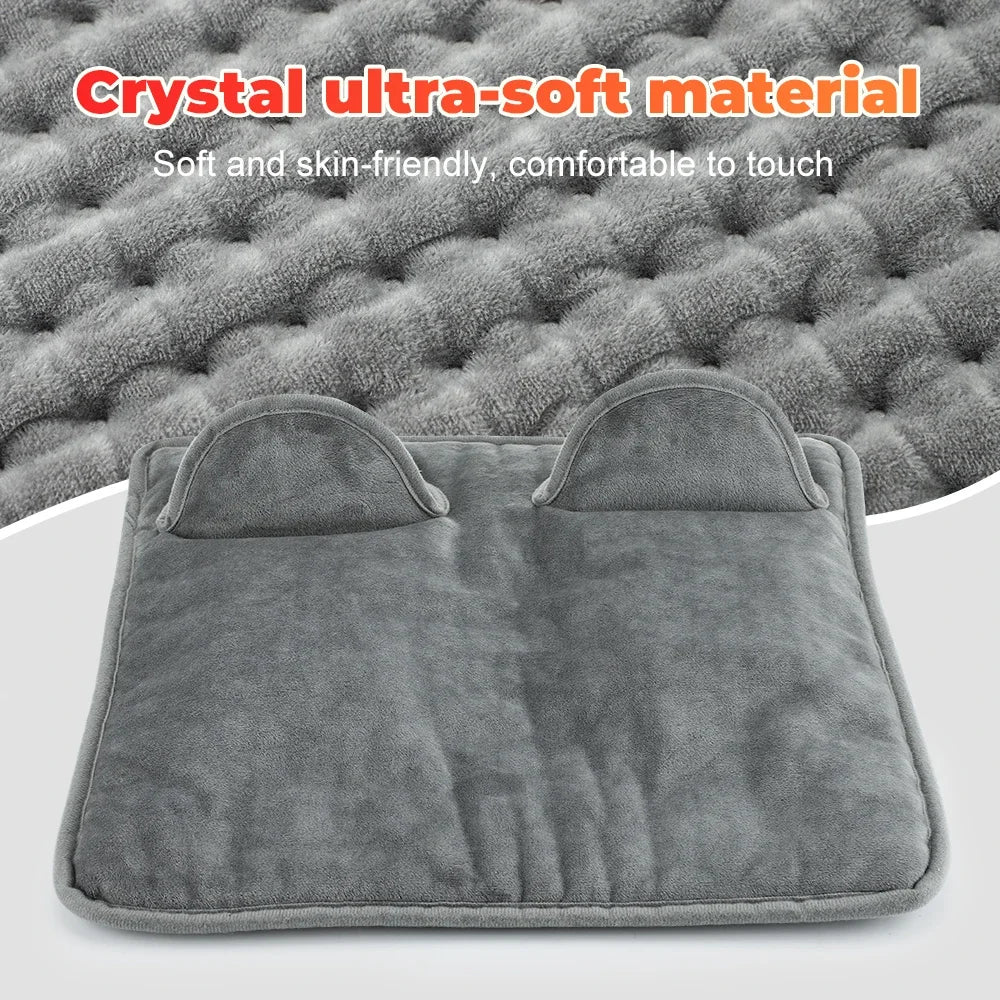 🔥🦶 Electric Foot Warmer Pad – Soft, Washable & Cozy Heat!