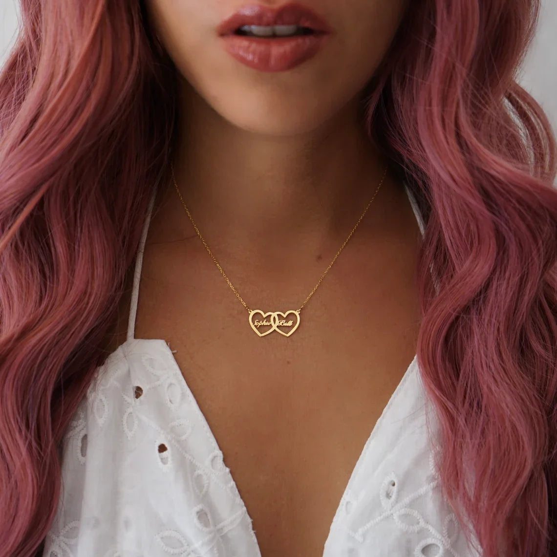 π Personalized Heart Name Necklace β Wear Your Love Close to Your Heart!