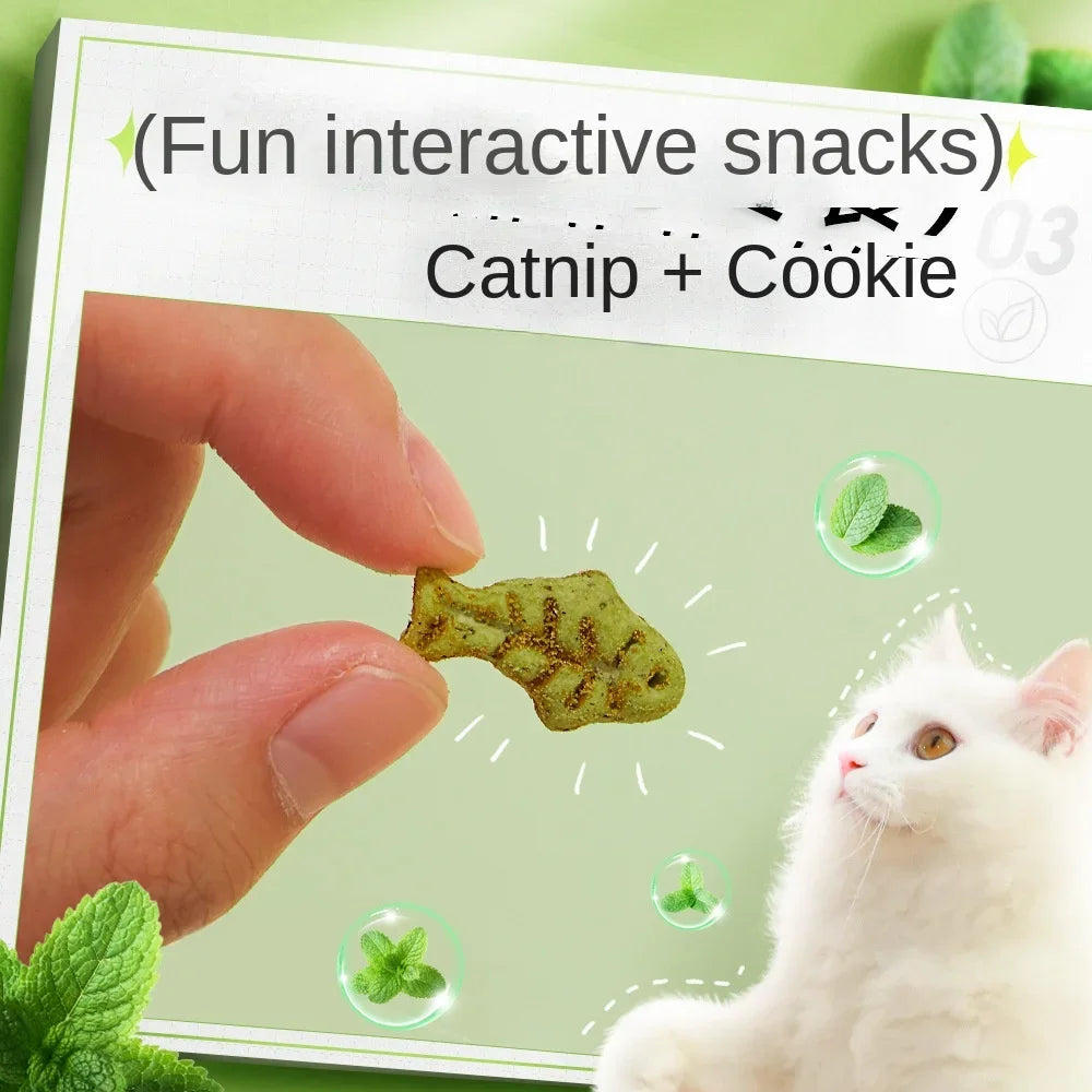 πͺπ± Cat Mint Biscuits β Tasty, Nutritious Treats for Molar Health & Happy Paws! πΎπβ¨