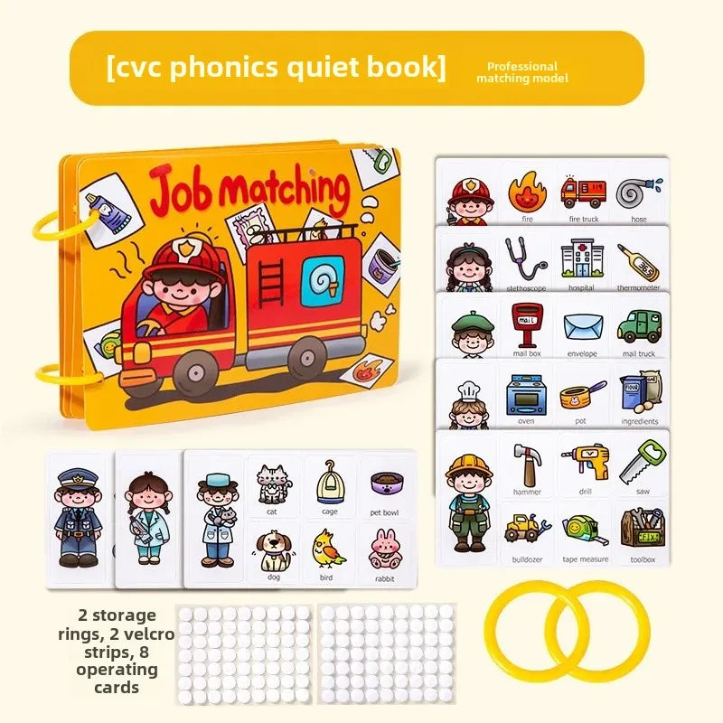 (🎁Last Day 49% OFF)🔥Keep Your Kids Away From Electronics - Early Education Enlightenment Quiet Sticker Toy