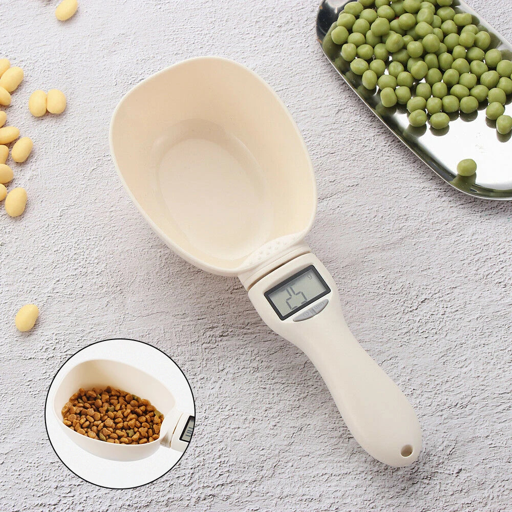 ⚖️🐾 Digital Pet Food Scoop – Accurate Measuring with LED!