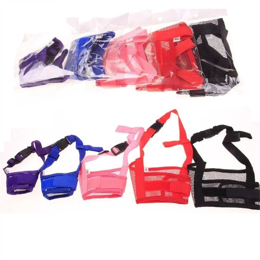 πβπ¦Ίπ Adjustable Breathable Anti-Bark Muzzle β For All Dogs!