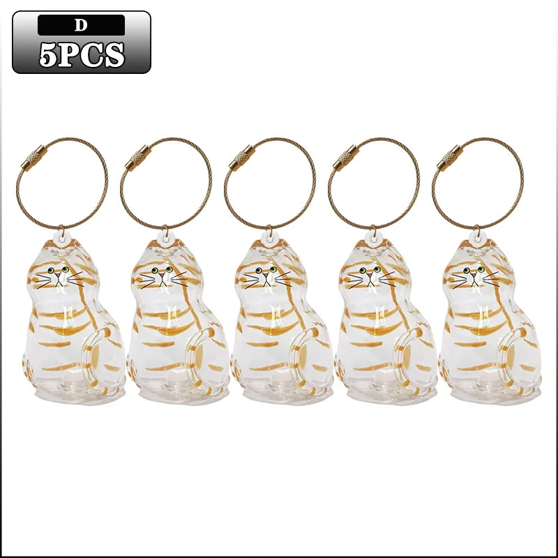 Transparent Cat Hair Keepsake Charm