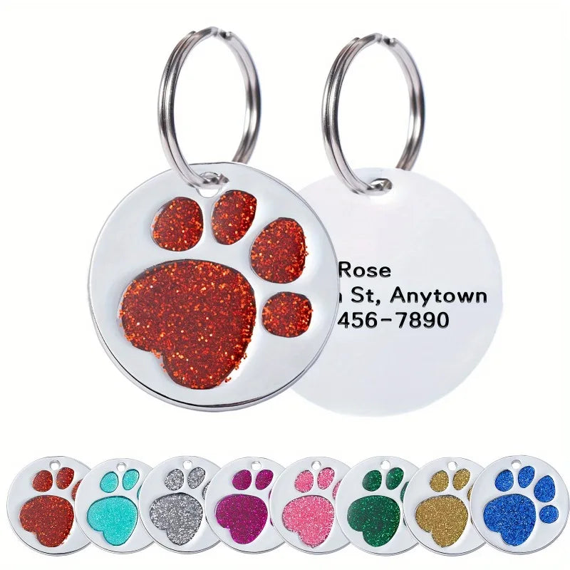 β¨ Custom Engraved Pet ID Tag β Anti-Lost Pendant for Cats & Dogs πΆπ±