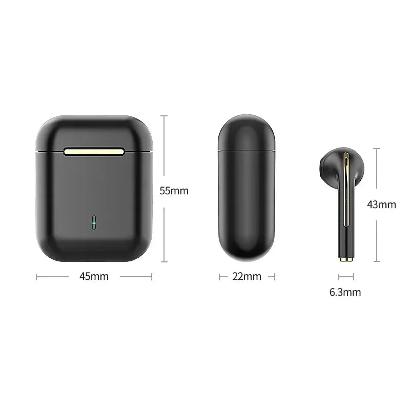 ๐ง Xiaomi J18 TWS Wireless Earphones โ HiFi Stereo Sound ๐ | Waterproof Sport Headset with Mic ๐ฎ๐ฆ