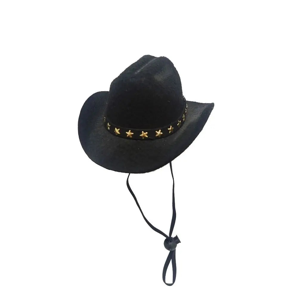 ๐ค ๐พ Adjustable Funny Cowboy Hat โ Cool Summer Pet Accessory!