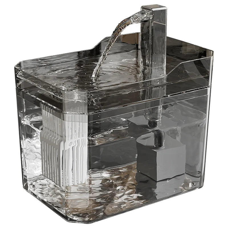 đ§đ¶ Automatic Transparent Pet Water Dispenser â Smooth Flow!