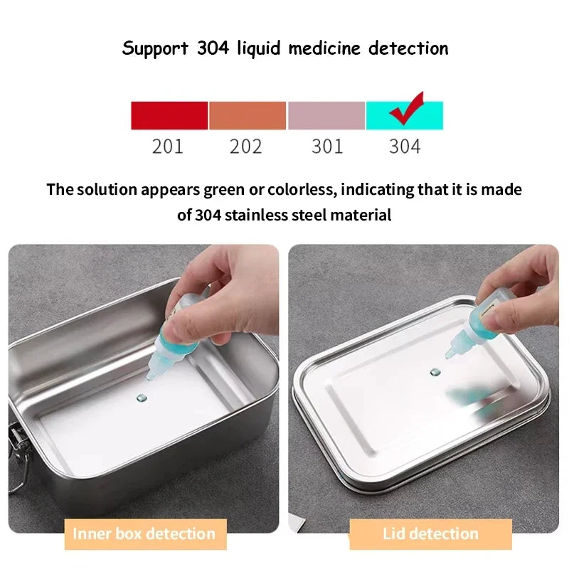 "π₯π± Leak-Proof Stainless Steel Bento Box β Portable, Durable & Dishwasher Safe! ππ΄"