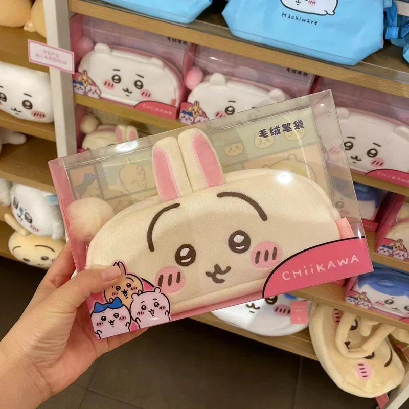 βοΈπ° Chikawa Pencil Case β Cute Cartoon Design Featuring Hatchiwari & Usagi ππ