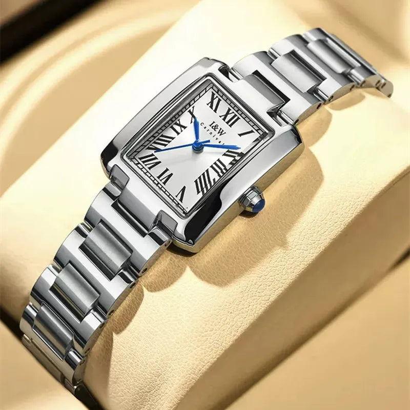 ✨ CARNIVAL Luxury Silver Dress Watch – Elegance That Never Quits