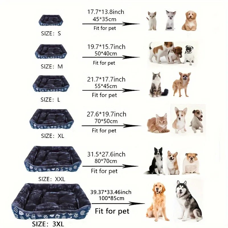 ποΈπΎ Cozy Pet Sofa Bed Mat β Perfect for Dogs & Cats!
